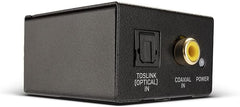 LINDY 70368 DAC Converter - Digitaal TosLink & Coaxiaal naar Analoog RCA