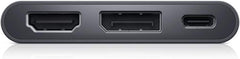 Dell USB-C-naar-HDMI/DP-adapter met stroomdoorvoer