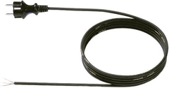 Bachmann 322.176 Rubber Voedingskabel met Schuko Stekker - 5m - H07RN-F 3G1.5mm²