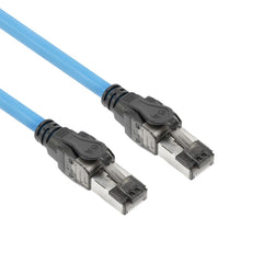 ACT FB0020 CAT6A S/FTP Prefab Installatiekabel 20m - B2ca PoE++ Blauw