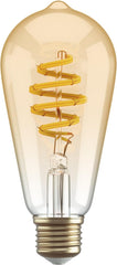 Hombli Smart Filament Ledlamp E27 ST64 - Dimbaar CCT Wifi (Amber)