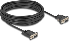 DeLOCK 88240 Seriële RS-232 D-Sub 9 Vrouwelijk Kabel - 10 Meter