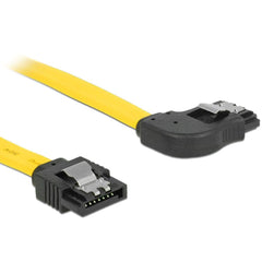 DeLOCK 82828 SATA 6 Gb/s Kabel - Haaks naar Rechts naar Recht - 0,3 m