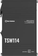 Teltonika TSW114 - Industriële 5-Poorts Gigabit Ethernet Switch