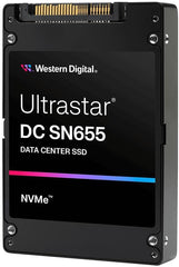 Western Digital Ultrastar DC SN655 3.84TB U.3 NVMe PCIe 4.0 Enterprise SSD