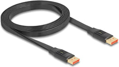DeLOCK 81006 DisplayPort Kabel - Mannelijk naar Mannelijk - 2 Meter - Zwart