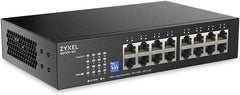 Zyxel GS1100-16S Unmanaged Gigabit Switch - 16 Poorten