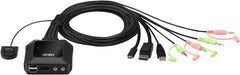 ATEN CS52DP 2-Poorts USB-C & DisplayPort Hybride KVM-Switch