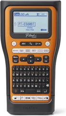 Brother PTE560BTSP Professionele elektronische marker, pc- en Bluetooth-verbinding, voor elektriciens en installateurs, automatisch snijden, QWERTY-toetsenbord, 4 banden inbegrepen.