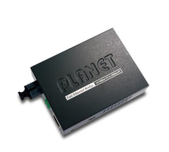 Planet FT-806A20 200Mbit/s Single-mode Zwart netwerk media converter