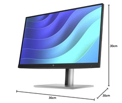 HP E-Series E22 G5 54,6 cm (21.5") 1920 x 1080 Pixels Full HD LED Zwart, Zilver