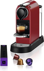 Krups Nespresso CitiZ XN7415 Koffiecupmachine - 19 Bar - Cherry Red