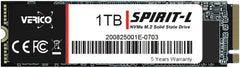 Verico Spirit-L 1TB Interne NVMe M.2 SSD - PCIe 3.0 x4
