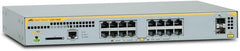 AT-x230-18GP-50 | 16 x 10/100/1000T PoE, 2 x 100/1000X SFP, single fixed PSU