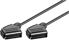 Goobay 21-polige Scart Kabel - 1,5 meter - Volledig Aangesloten