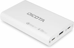 Dicota 3-Port Desktop Snellader 65W - 2x USB-C & 1x USB-A - Wit