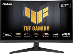 ASUS TUF Gaming VG27WQ3B Curved Gaming Monitor - 27 inch, QHD, 180Hz