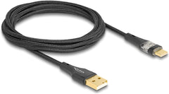 DeLOCK 80761 USB-kabel USB 2.0 2m USB A USB C zwart