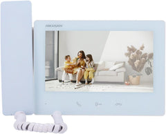 Hikvision DS-KH7300EY-WTHE2 Intercom Binnenpost - 7 inch Touchscreen - Wit
