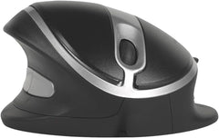 Bakker BNEOYM Oyster verticale muis zwart/zilver
