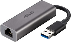 ASUS USB-C2500 USB Ethernet-adapter type A 2.5G Base-T compatibel met de standaarden 2,5G/1G/100Mbps