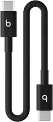 Beats Gevlochten USB-C naar USB-C Oplaadkabel - 20 cm - Zwart