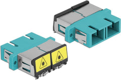 Delock 86895 Glasvezel Koppeling - SC Duplex naar SC Duplex - Multimode Aqua