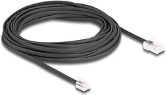 DeLOCK 88039 Telefoonkabel RJ11 naar RJ11 - 10 meter - Zwart