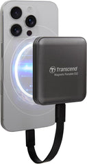 Transcend ESD420C Externe SSD - 4TB - USB-C 20Gbps - MagSafe - Iron Gray