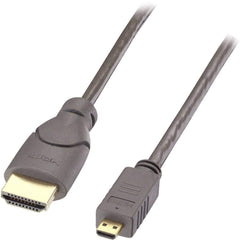 LINDY 41350 High Speed HDMI naar Micro HDMI Kabel - Type A naar D - 0,5m