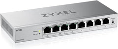 Zyxel PoE Switch 8 poorten | Web Manageable Gigabit Ethernet Switch | 4 PoE Budget PoE-poorten met 68 W | QoS, Link Aggregation, VLAN, IGMP Snooping | zonder ventilator | Desktop [GS1200-8HPv3]