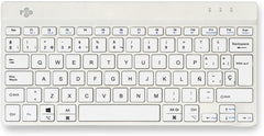 R-Go Tools Compact Draadloos Toetsenbord - Bluetooth - Spaans QWERTY - Wit