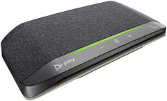 Poly Sync 10 USB-conferentieluidsprekers – draagbare 2-in-1 luidsprekers voor audio/videoconferenties en muziek – USB-aangedreven – werkt met teams, zoom, Google en meer – dubbele microfoon