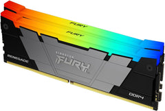 Kingston FURY Renegade RGB 32GB 3600MT/s DDR4 CL16 DIMM (Set van 2) 1Gx8Desktop Geheugen - KF436C16RB12AK2/32