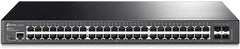 TP-Link JetStream SG3452 Managed Gigabit Switch - 48 Poorten en 4 SFP Slots