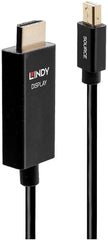 LINDY 40921 Actieve Mini DisplayPort naar HDMI Kabel - 4K 60Hz HDR - 1m