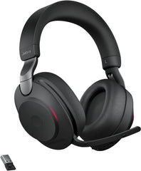 Jabra Evolve2 85 UC Draadloze Headset met Oplaadstation - USB-A - Zwart