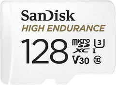 SanDisk High Endurance MicroSDXC 128GB Geheugenkaart + SD-Adapter