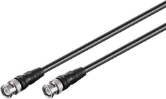 goobay RG59 BNC-Kabel 3m - 75 Ohm Dubbel Afgeschermde Coaxkabel