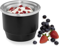 WMF KÜCHENminis® 3in1 ijsmachine, ijsbereider voor frozen yoghurt, sorbet en ijs, koelelement 300 ml, 30-minutentimer, frozen yoghurtmachine