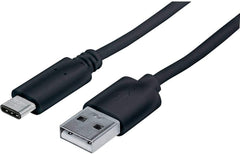 Goobay 67890 USB-C naar USB-A 3.0 Kabel - SuperSpeed 5 Gbps - 1 Meter - Zwart