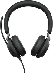 Jabra Evolve2 40 SE Stereo Headset met Microfoon - USB-C & USB-A - MS Teams - Zwart