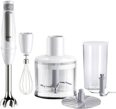Braun MultiQuick 7 MQ7035I Staafmixer - 1000W - Inclusief Garde & Hakmolen - Wit