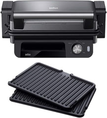 Braun MultiGrill 5 CG5033 Contactgrill - 2000W - 3 Kookposities