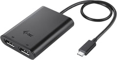i-tec USB-C naar Dual DisplayPort Video Adapter - 8K / Dual 4K 60Hz