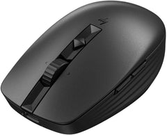 HP 715 Oplaadbare Draadloze Muis - Multi-Device Bluetooth & 2.4 GHz - Zwart