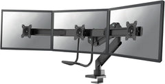Neomounts NM-D775DX3BLACK Bureausteun - Geschikt voor 3 Monitoren (17-27 inch)