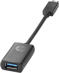 HP N2Z63AA USB-C naar USB 3.0 Type-A Adapter - Zwart