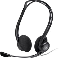 Logitech 960 USB Headset - Zwart