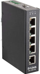 D-Link DIS-100E-5W Industriële Unmanaged Switch - 5 Poorten Fast Ethernet